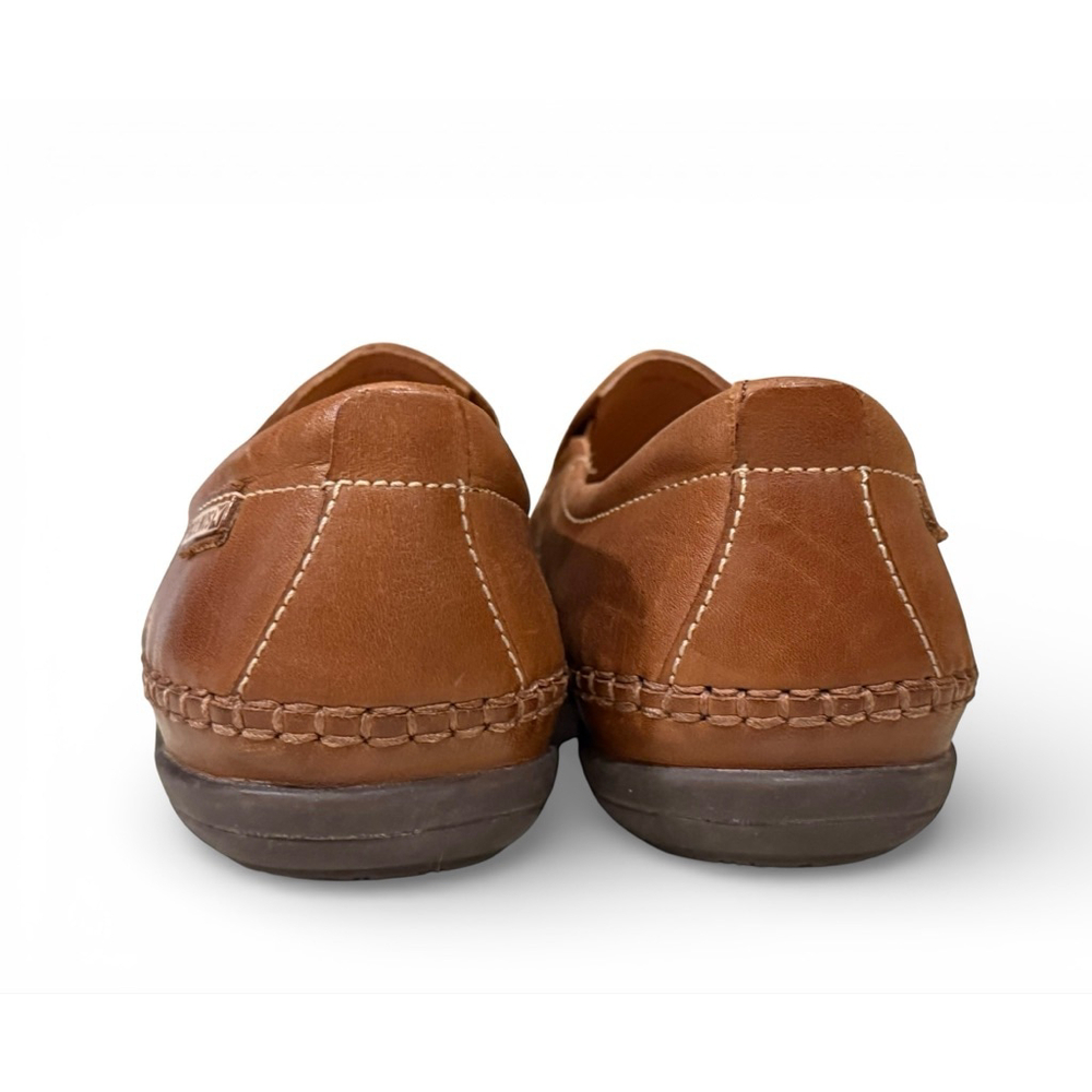 Pikolinos Men's Puerto Rico Leather Loafers Marrón Cognac Sz 8/41 - Picture 5 of 8
